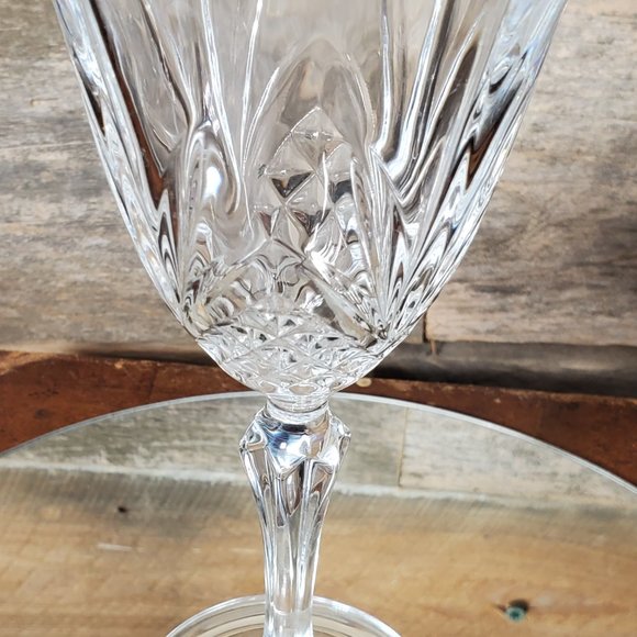 Masquerade by Cristal D'Arques-Durand Water Goblet 7 1/2" - 10 oz - Leaded Cryst - Picture 6 of 10